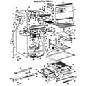 GE TBX18ZGCR cabinet diagram