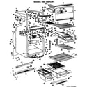 GE TBX20DGCR cabinet diagram
