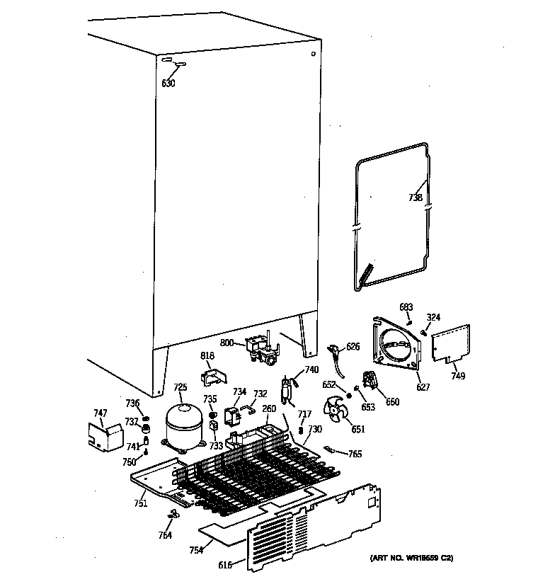Kenmore 36358067894 unit parts diagram