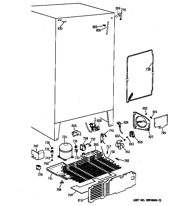 Kenmore 36358042894 unit parts diagram