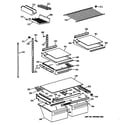 GE TBT24JABTRWW shelf parts diagram