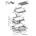 Hotpoint CTK24GAXHRWW shelf parts diagram