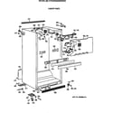 Hotpoint CTG24GAXERWW cabinet parts diagram