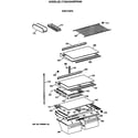 Hotpoint CTG24GAXERWW shelf parts diagram