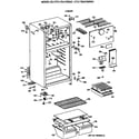 Hotpoint CTX17BAYBRAD cabinet diagram