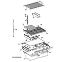 Hotpoint CTX21BIXJRWW shelf parts diagram