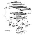Hotpoint CTX21BIXJRWW compartment separator parts diagram