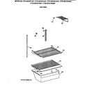 Hotpoint CTX18CIXFLAD shelf parts diagram