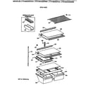 Hotpoint CTX18GIXGRWW shelf parts diagram