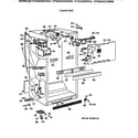 Hotpoint CTX24GAXCRWW cabinet parts diagram