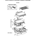 Hotpoint CTX24GAXCRWW shelf parts diagram
