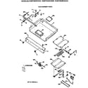 Hotpoint RGB745GEV2AD gas & burner parts diagram