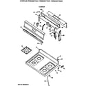 Hotpoint RGB526ET2WH cooktop diagram