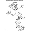 Hotpoint RGB744GET2WH gas & burner parts diagram