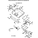 Hotpoint RGB745GEV1AD gas & burner parts diagram
