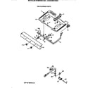 Hotpoint RGB508ET3WH gas & burner parts diagram