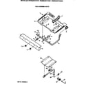 Hotpoint RGB524EV4AD gas & burner parts diagram