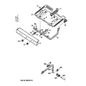 Hotpoint RGB508BEW1WH gas & burner parts diagram