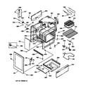 Hotpoint RB754Y1AD body parts diagram