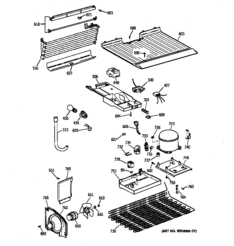 GE MTT18EAZDRWH unit parts diagram