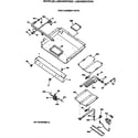 GE LGB346SEV2AD gas & burner parts diagram
