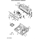 GE LGB346SEV2AD cooktop diagram