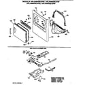 GE DRL4880SBLWW door diagram