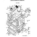 GE LGB346SEV1WH body parts diagram