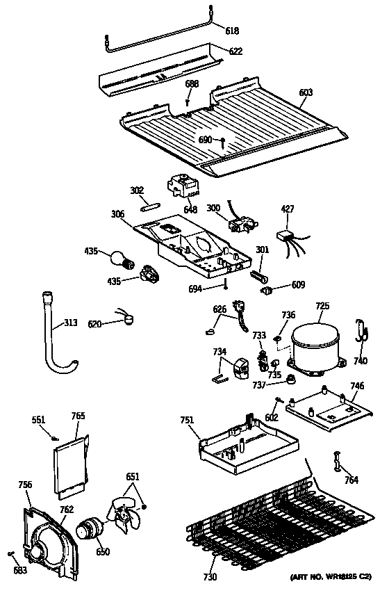 GE MTX14CYSJRAD unit diagram