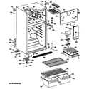 GE MTX16BYSJRAD cabinet diagram