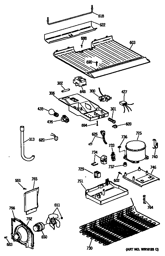 GE MTH14CYSKRAD unit diagram
