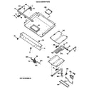 GE LGB356GET2WH gas & burner parts diagram