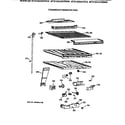 GE MTX18GIXHRWW compartment separator parts diagram