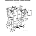 GE MTX18GIXHRWW cabinet parts diagram
