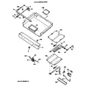 GE LGB600GET3BC gas & burner parts diagram