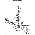 Hotpoint HDA900V-60BA motor-pump mechanism diagram