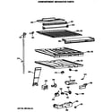 Hotpoint CTX18LASARWH compartment separator parts diagram
