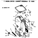 Hotpoint DLB6850TM cabinet diagram