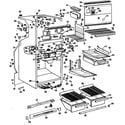 Hotpoint CTF22GCBR cabinet diagram