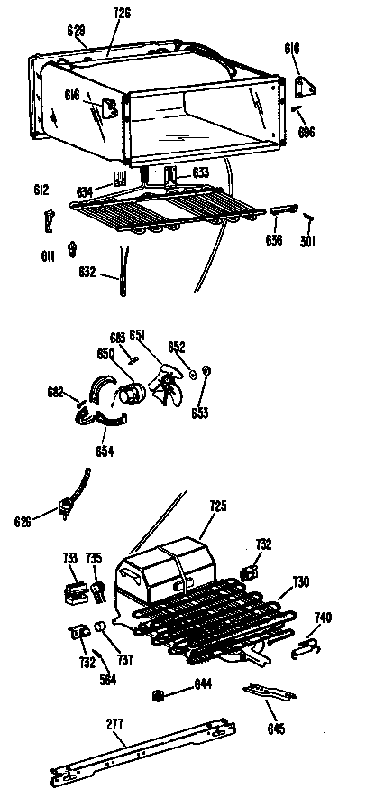 Hotpoint CTA14CCBL unit diagram