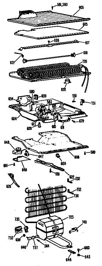 Hotpoint CTF15CCBL unit diagram