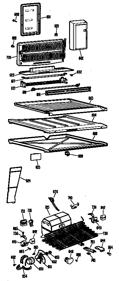 Hotpoint CTF17ECBR unit diagram
