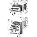 Hotpoint CTX18EFBR doors diagram