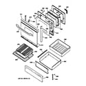 Kenmore 36275786892 door & drawer parts diagram