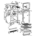 Hotpoint CTF14CGBR chassis diagram