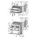 Hotpoint CTX18CGRR doors diagram