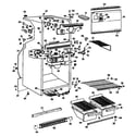 Hotpoint CTX18CGRR chassis diagram