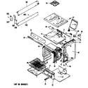 Hotpoint RGB524EJ3 gas range diagram
