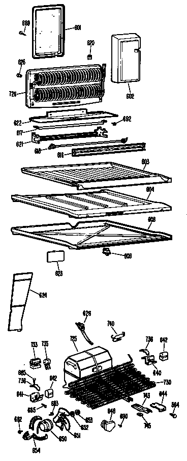 Hotpoint CTF19EBDR unit diagram