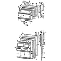 Hotpoint CTF17GCFR doors diagram